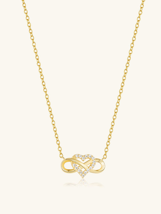 S925 Heart To Heart  Necklace
